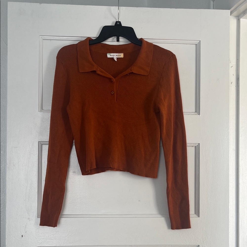 Terracotta Button Down Shirt
